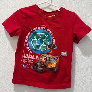 Disney WALL-E Red Short Sleeve Tee